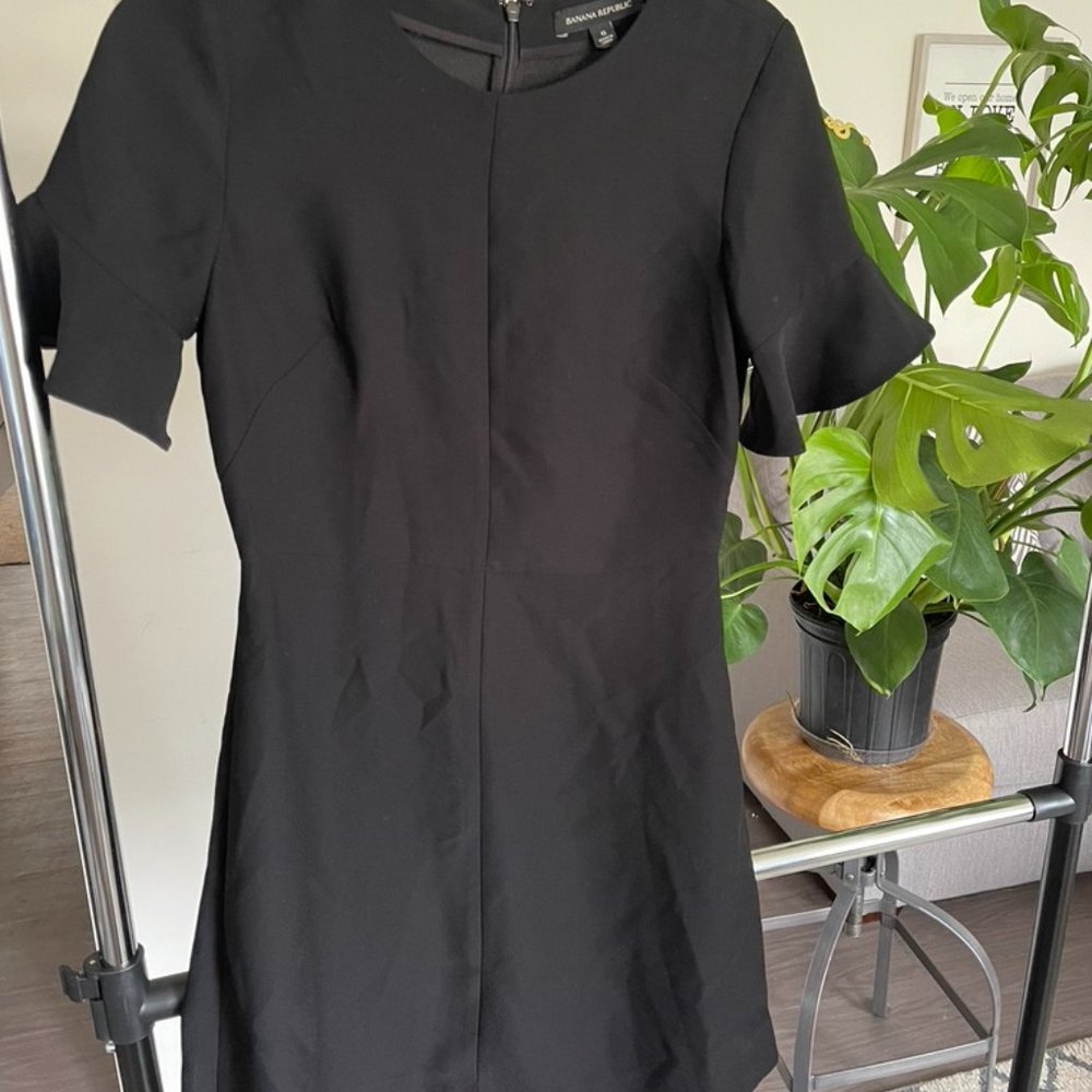 Banana Republic Black Mini Dress